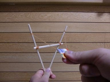 割り箸パチンコ 簡単手作りおもちゃの作り方 工作図鑑
