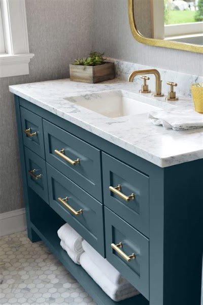 Teal Bathroom Vanity: A Relaxing Addition To Your Bathroom