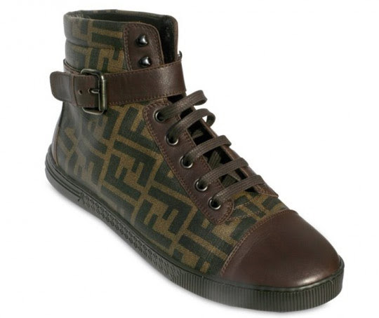 High Tops With Straps. The “Active Logo” high tops