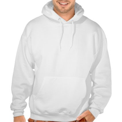 Abstract musician collage bright colours on black hooded sweatshirt