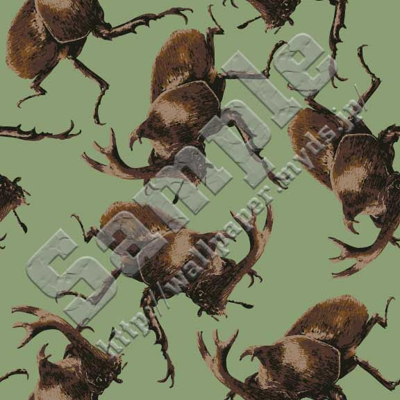 リアルタッチ兜虫 かぶとむし No 059 リアルカブト虫の壁紙用イラスト 条件付フリー素材集 スマホなど携帯電話対応