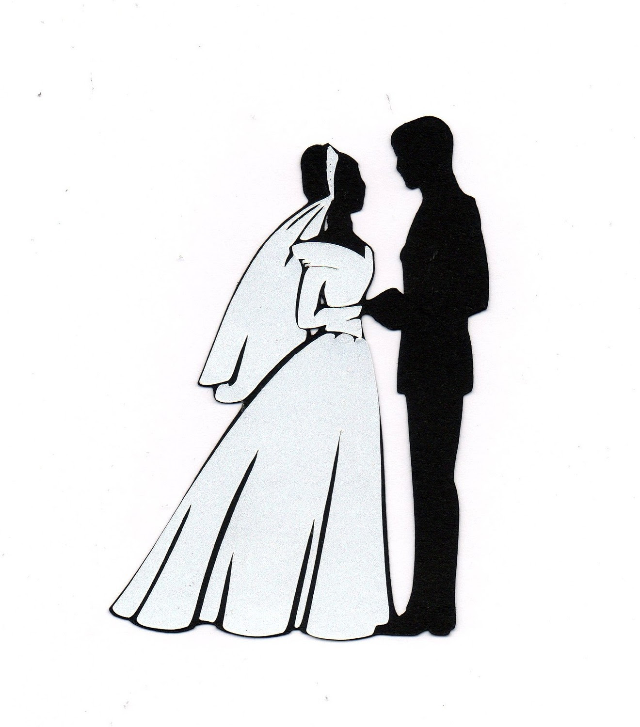 Free Bride Groom Silhouette Download Free Clip Art Free Clip Art