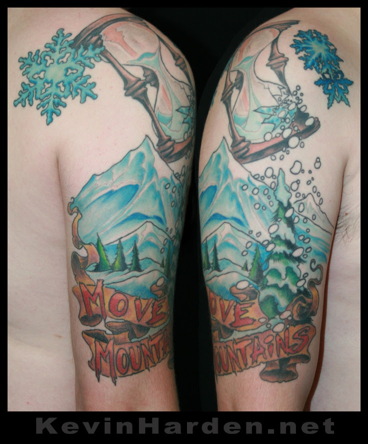 Move Mountains!!! 1/2 Sleeve | Tattoos | Pinterest