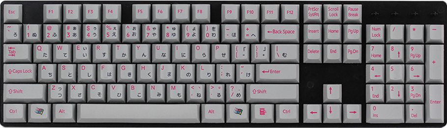 英語キーボードで かな入力