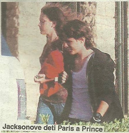 prince and paris - prince-michael-jackson photo