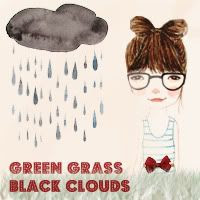 Green Grass and Black Clouds