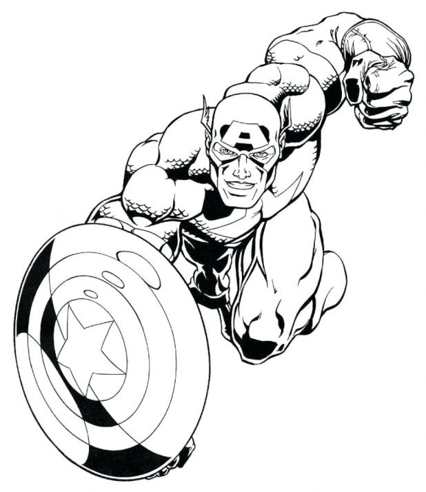 Download Avengers Coloring Pages | Free download on ClipArtMag