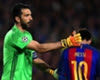 Buffon consola Messi. A Juve despachou o Barça 