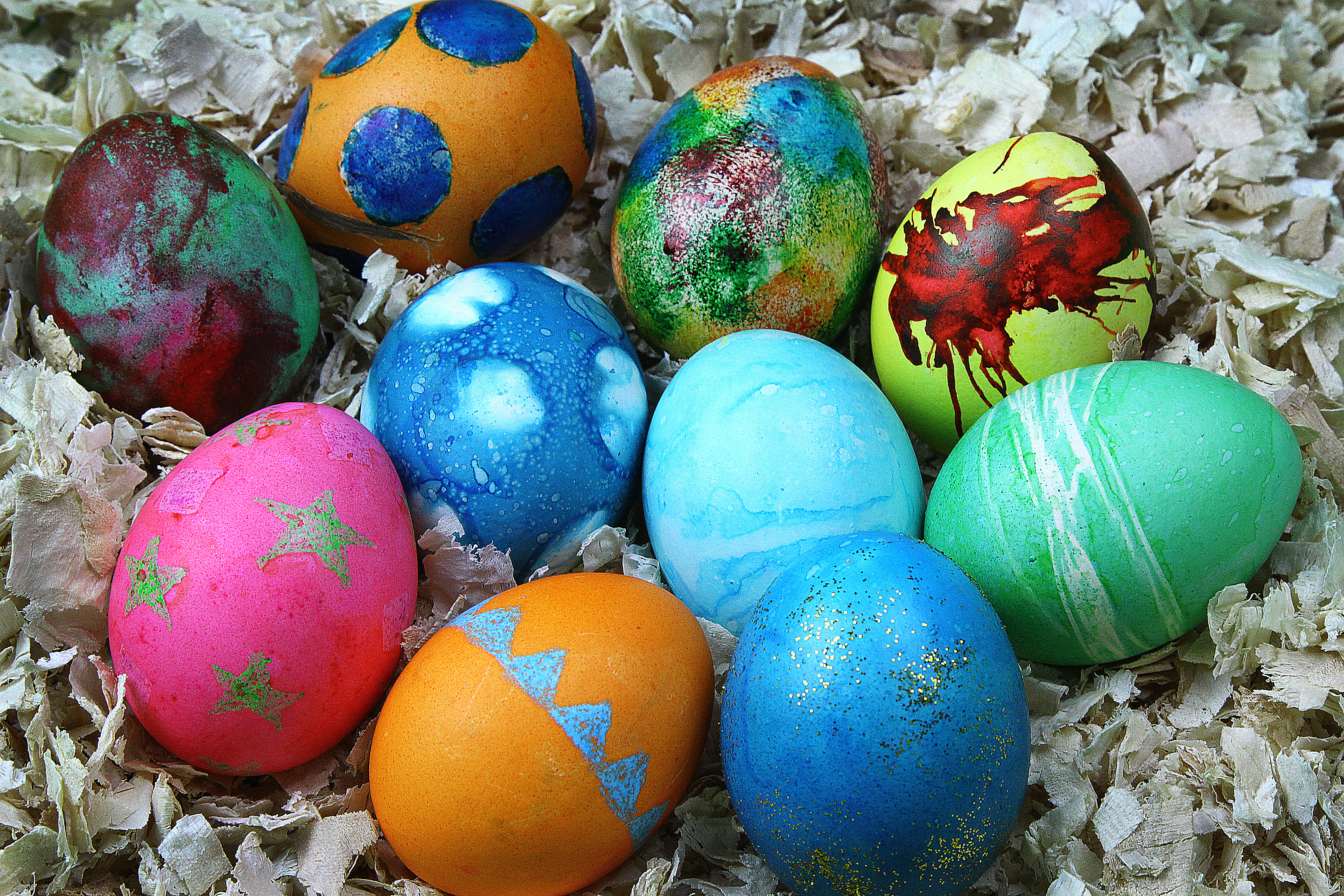 dye easter diy eggs tie Dishmaps â Easter Dyed Eggs Recipe