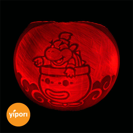 Nintendo Pumpkin - Baby Bowser