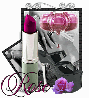 lipstick and shoe