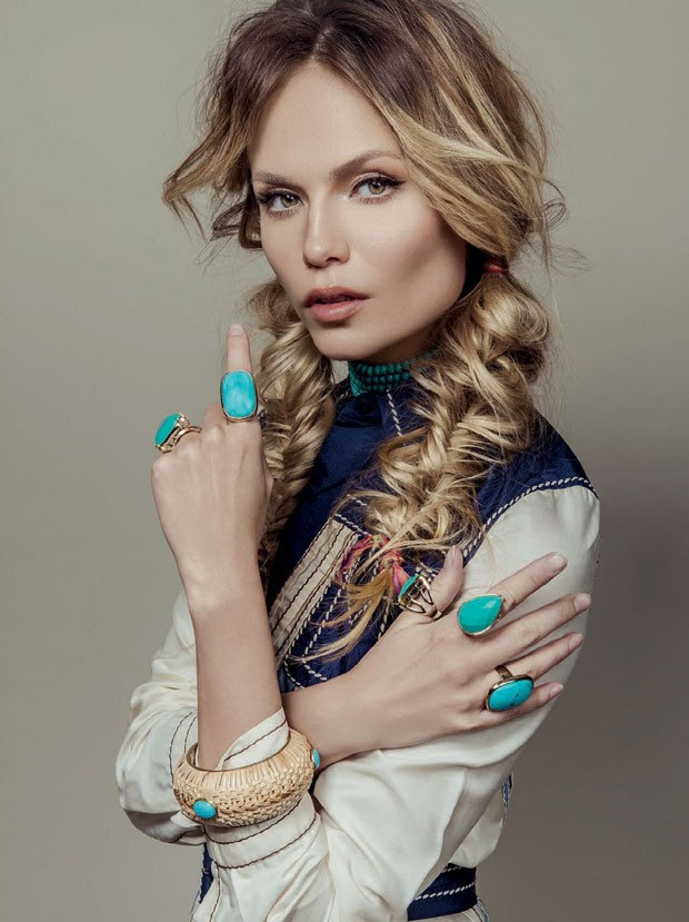 Natasha Poly for Vogue Brazil by Jacques Dequeker