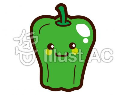 ピーマンのイラスト 無料イラスト素材 Mdesign211