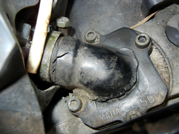 ジョグ 不動原付スクーター10年ぶりにエンジン始動