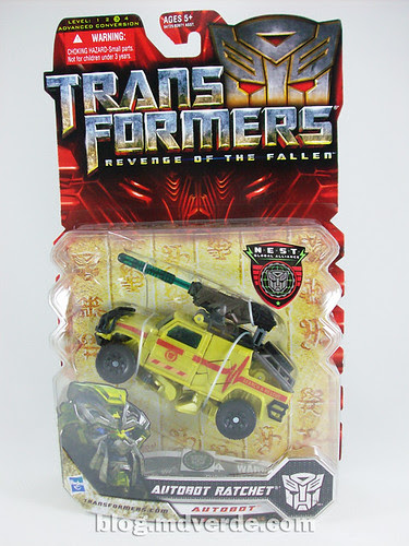 Transformers Ratchet Deluxe RotF NEST - caja