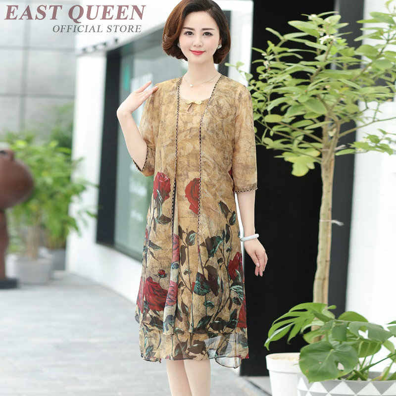 Dresses For Older Women Clothing Middle Aged Women Dress Female