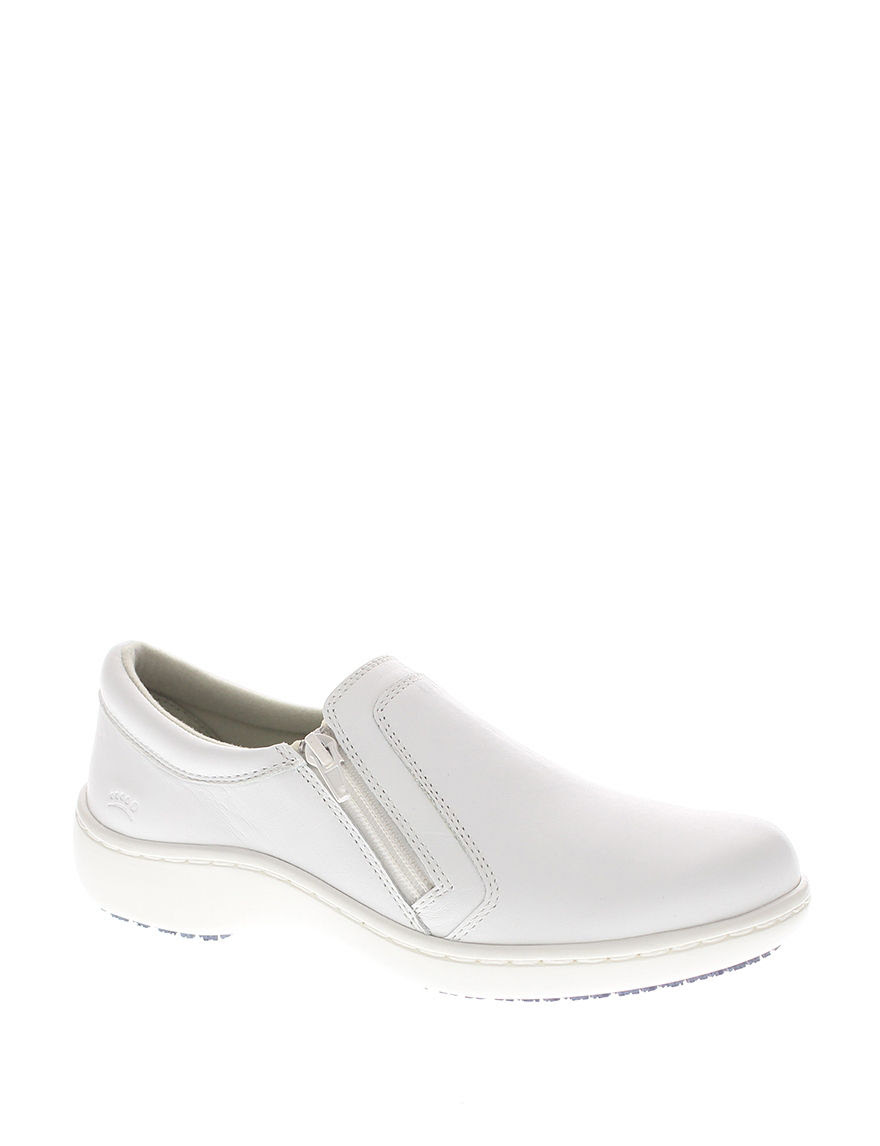 Spring Step Ecuador Wide Width Slip-on Shoes - Ladies - White - 6.5 W - Spring Step