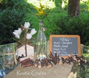 Table Decor Ideas For An Outdoor Barbecue | Rustic Crafts & Chic Decor