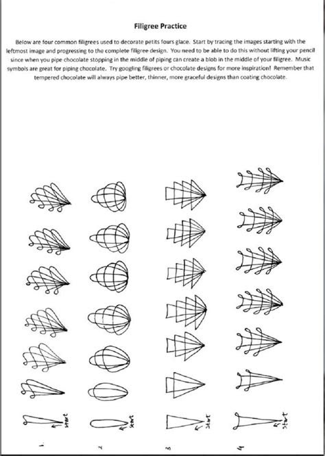 18 best TIPS: Piping Practice Sheets images on Pinterest