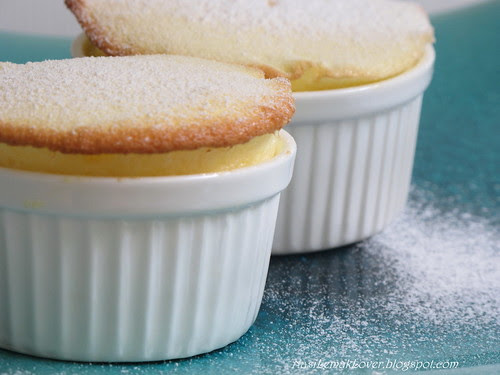Orange and Lemongrass Souffle