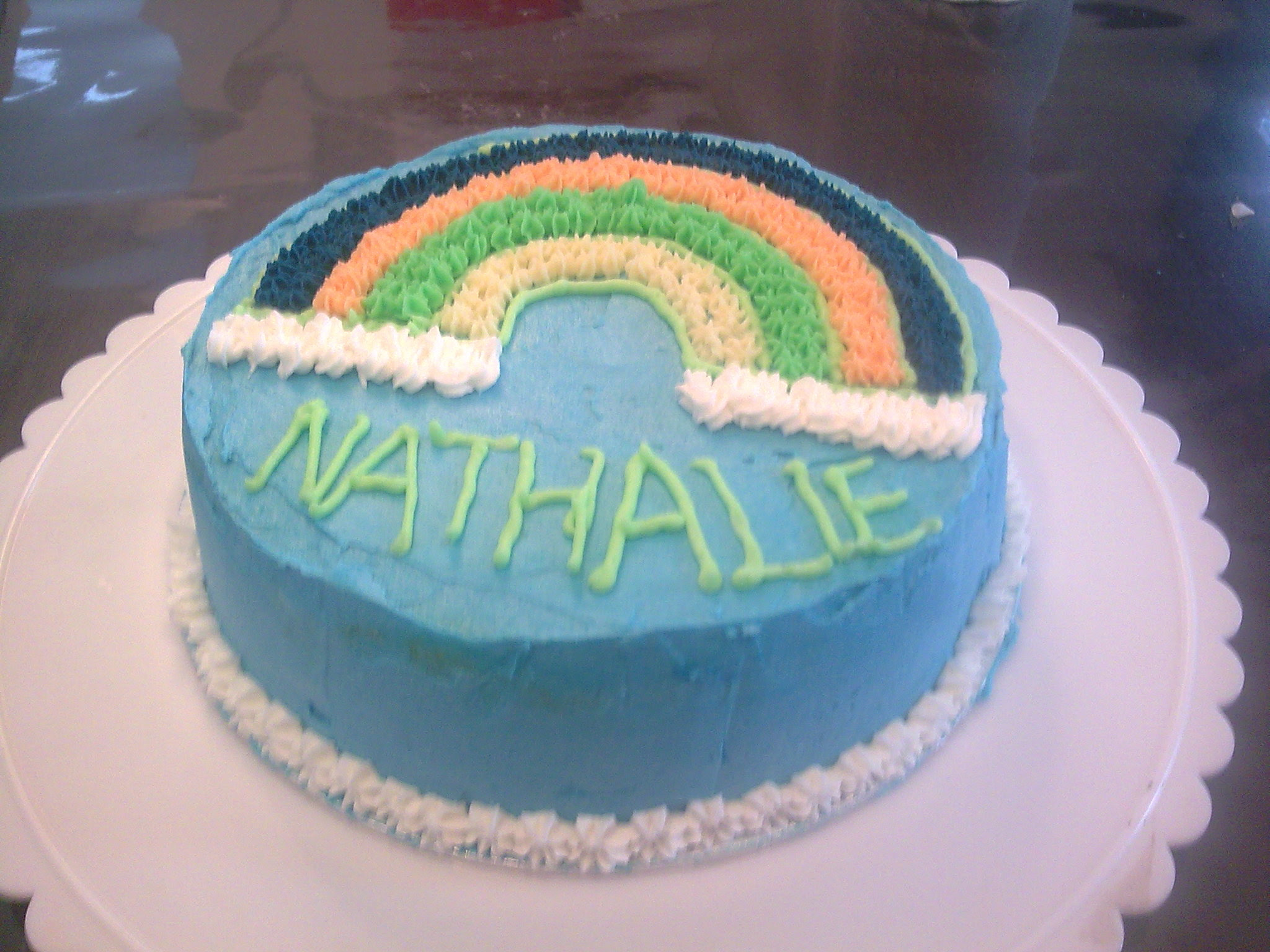 types of flowers decoration Rainbow Cake Decoration | 2048 x 1536