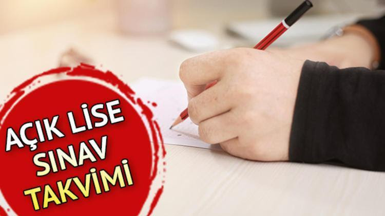 Açık lise sınav tarihleri belli oldu! AÖL 3. dönem ...