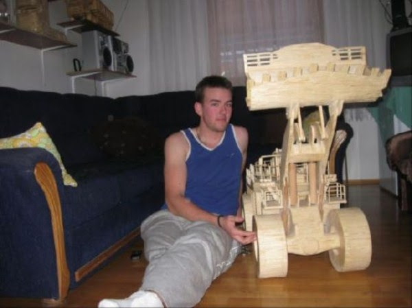 2017 Impressive Matchsticks Vehicles (20 photos)