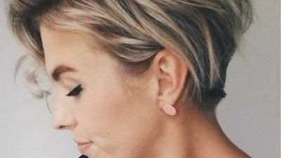 Kapsel Kort Blond Haar