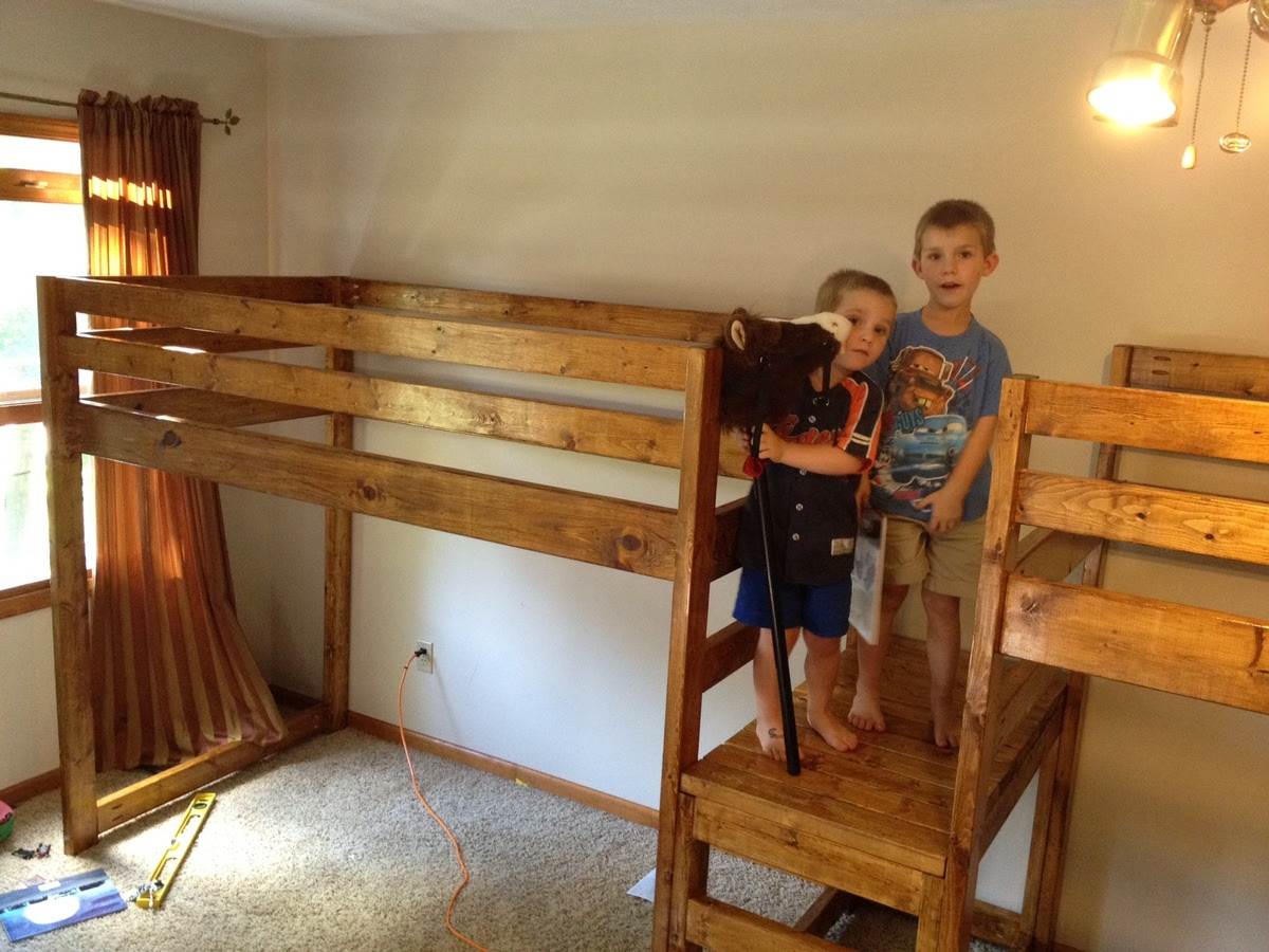 Double Loft Bed Plans
