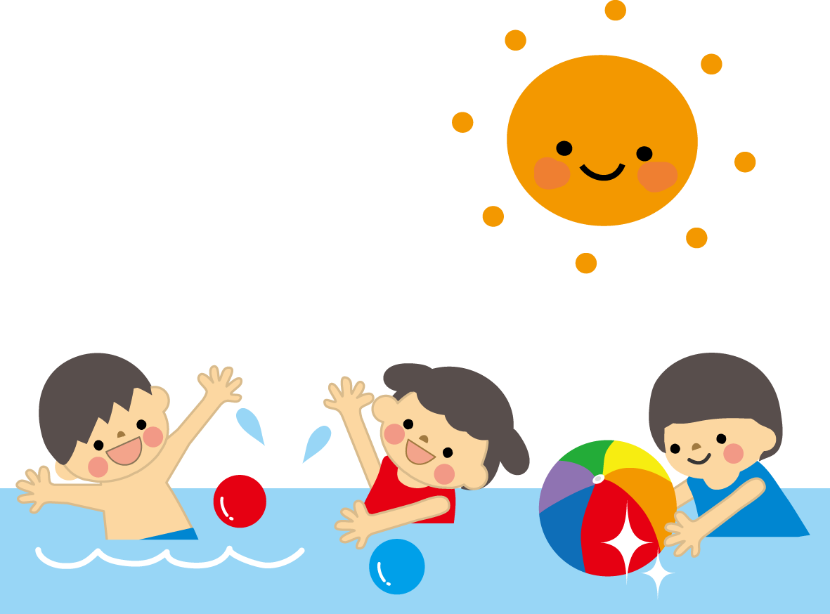 プール 水泳のイラスト 無料イラスト フリー素材