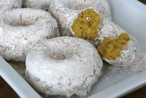 pumpkin doughnuts