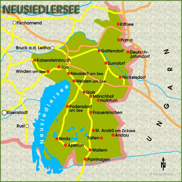 Die Weinregion Neusiedlersee