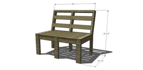 diy furniture plans  build customizable outdoor