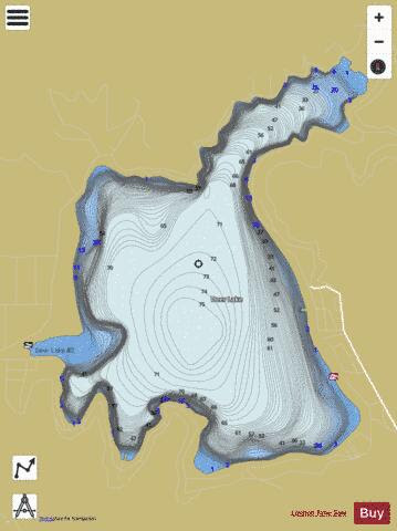Map Of Deer Lake Deer Lake (Fishing Map : US_WA_01518635) | Nautical Charts App