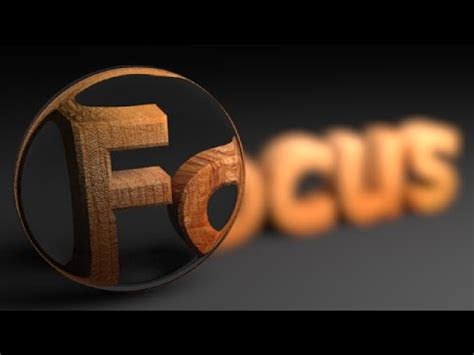 blender tutorial focused text animation youtube