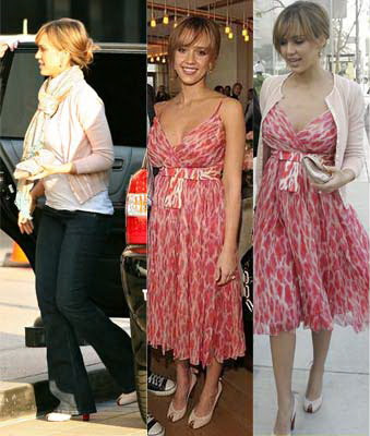 jessica alba dress up. Jessica Alba wears Christian