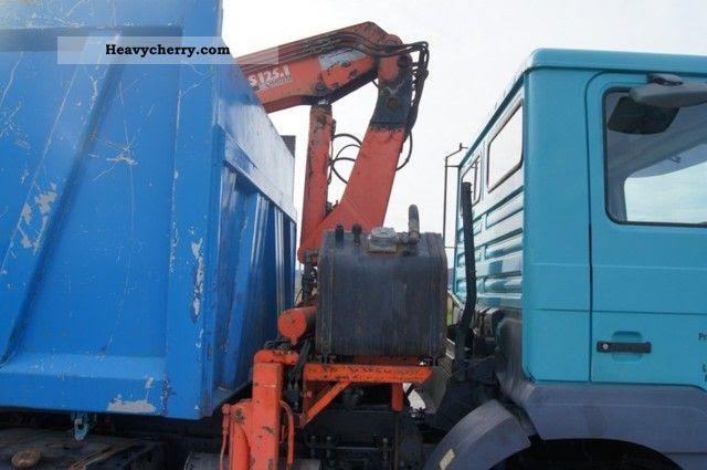 Man Df 27 293 Kiper Crane Atlas Grajfer 125 904 1998 Tipper Truck Photo And Specs