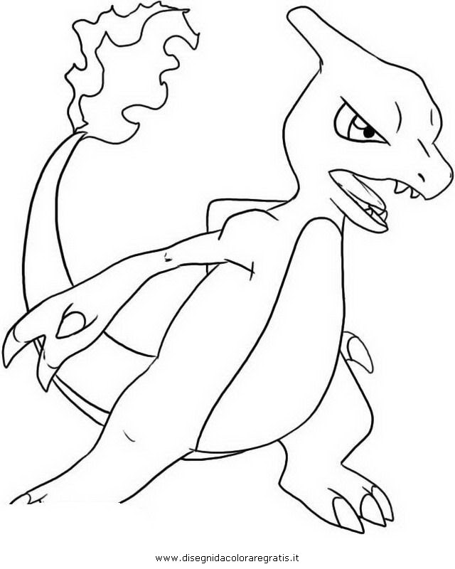 Pokemon Coloring Pages Charmeleon at GetColorings.com ...