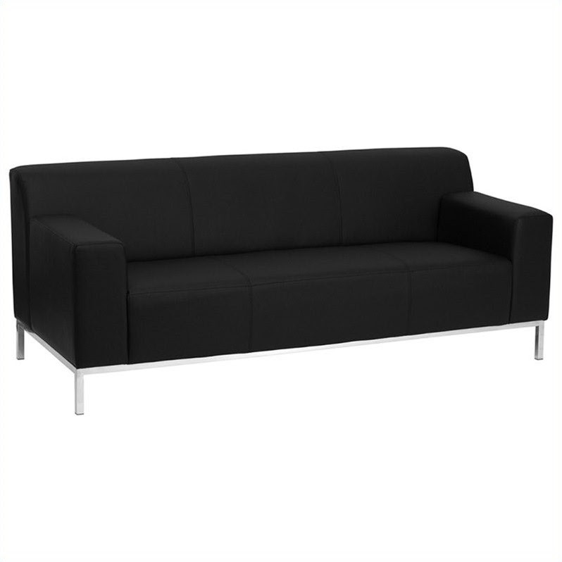 Review Flash Furniture Hercules Definity Series Contemporary Sofa in
Black Before Special Offer Ends