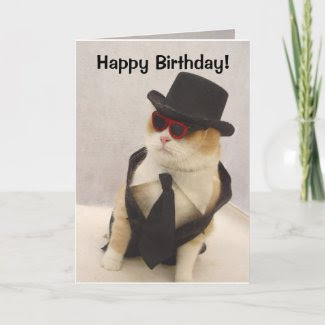 Happy Birthday, Cool Cat! card