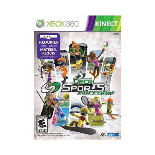 New Konami Deca Sports Freedom For Xbox 360 Kinect Hudson Entertainment Excellent Performance