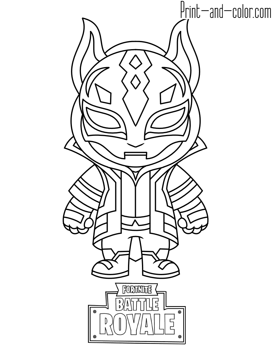 Fortnite coloring pages | Print and Color.com