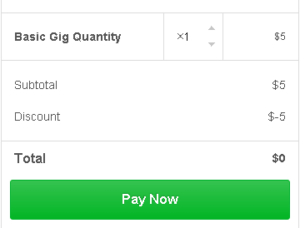 fiverr free gigs