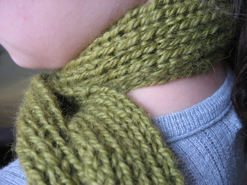 One Skein Lace Jabot in Elsebeth Lavold Baby Llama