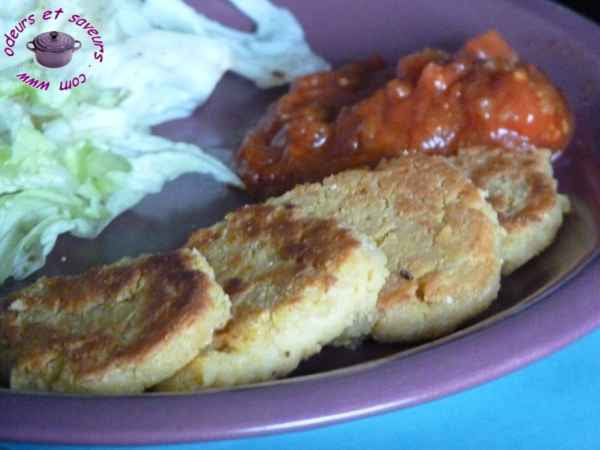 Recette de Pois chiches et quinoa fa on chole tikki