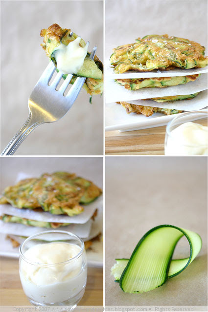 Lemon and Zucchini Puffs