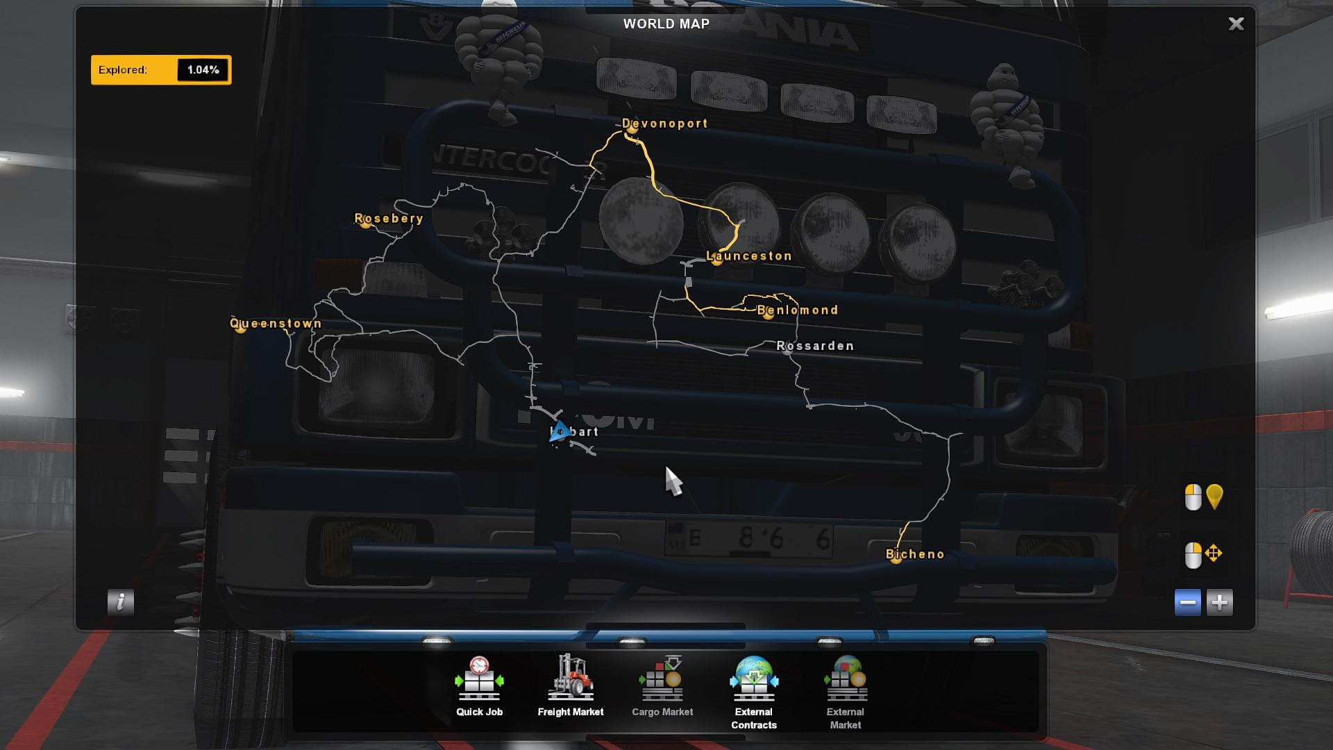 Save Game Profile For AUSTRALIA TASMANIA MAP ETS2 1.35 ...