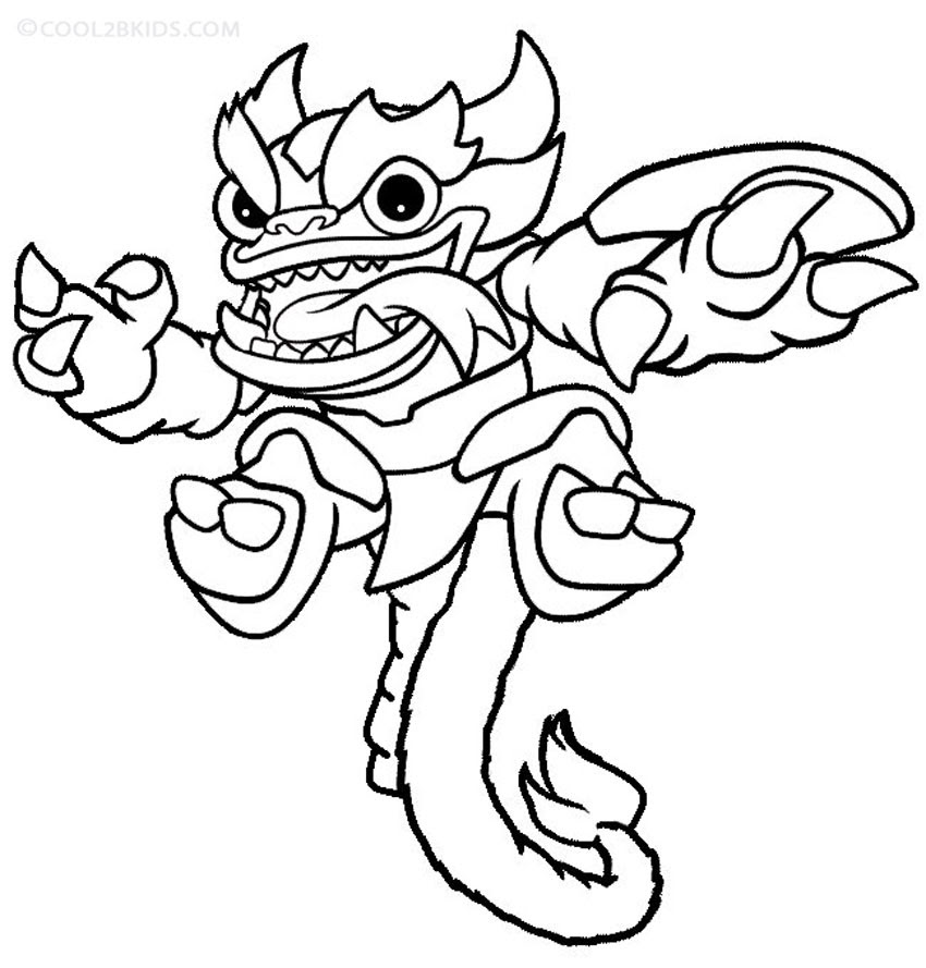 Printable Skylander Giants Coloring Pages For Kids ...