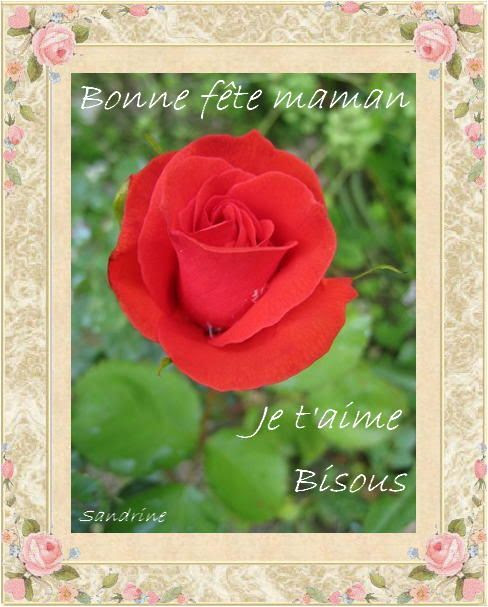 Bonne fête pour ma maman