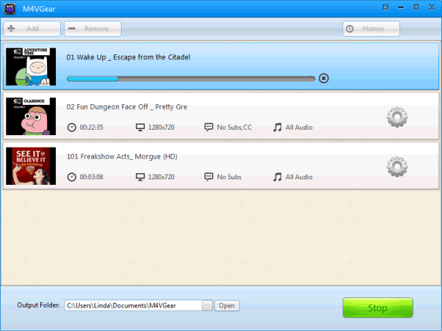 start convert